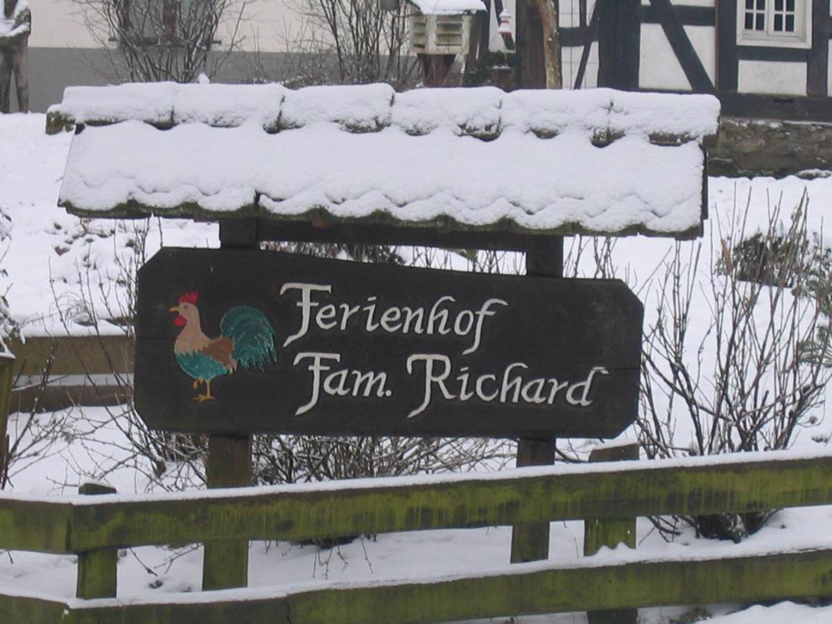 Winter auf dem Bauernhof